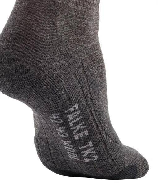 Men TK2 Explore Wool Short Men Trekking Socks Smog FALKE Hiking Socks