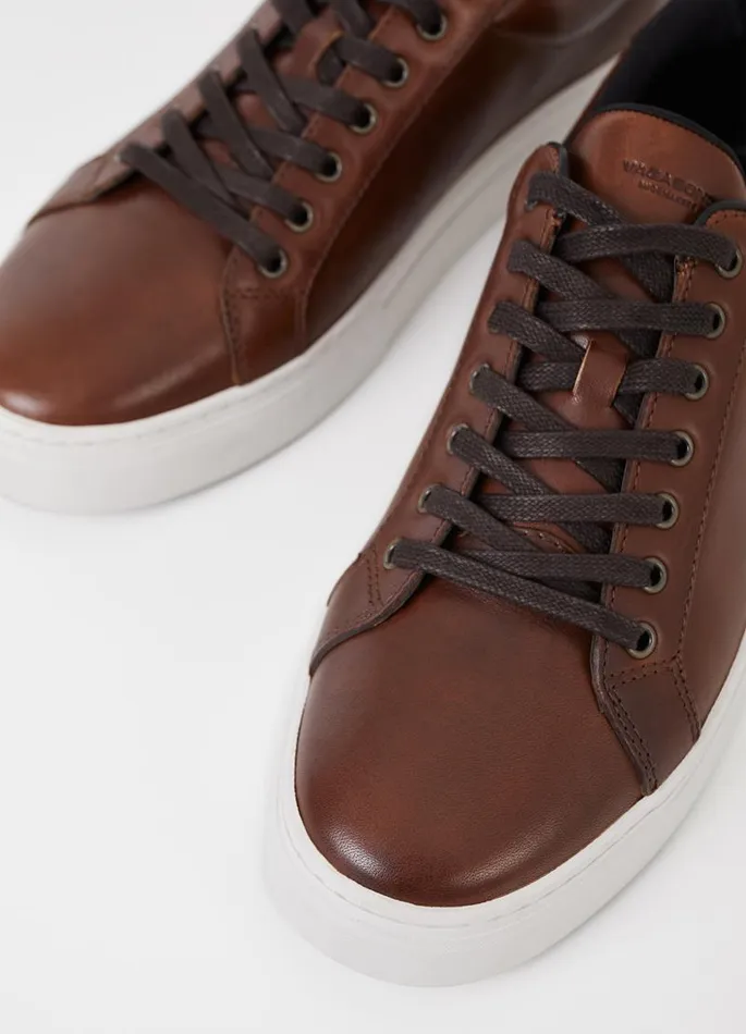 Men Vagabond Sneakers PAUL 20 SNEAKERS Brown Leather