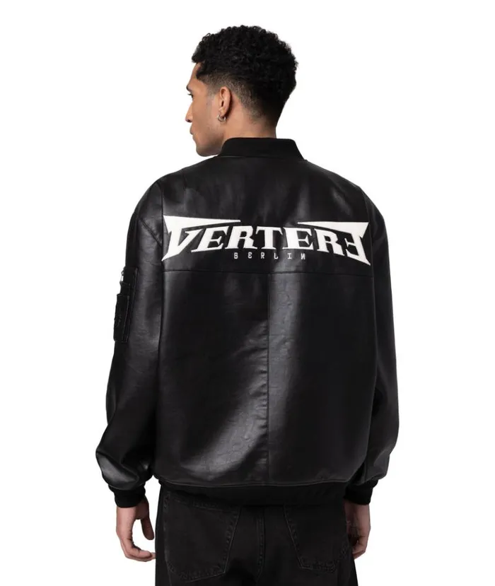 MenWomen JACKETS and FLEECE Vertere Berlin FAUX LEATHER BOMBER JACKET