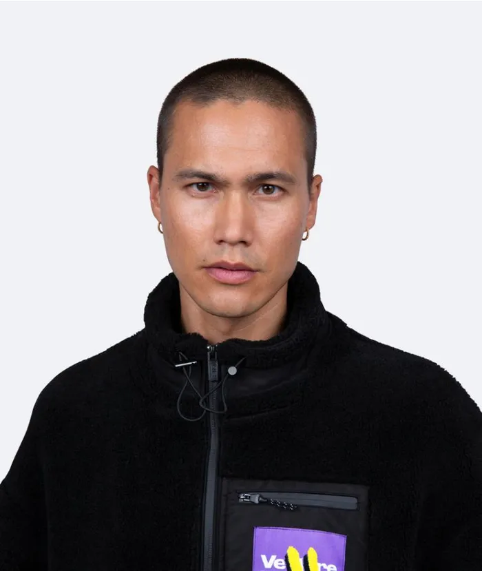 MenWomen JACKETS and FLEECE Vertere Berlin SMILE FOR ME SHERPA JACKET 8211 BLACK