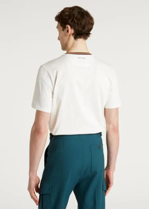 Mens 039Artist Stripe039 Collar TShirt Paul Smith TShirts Mens 039Artist Stripe039 Collar TShirt Paul Smith TShirts