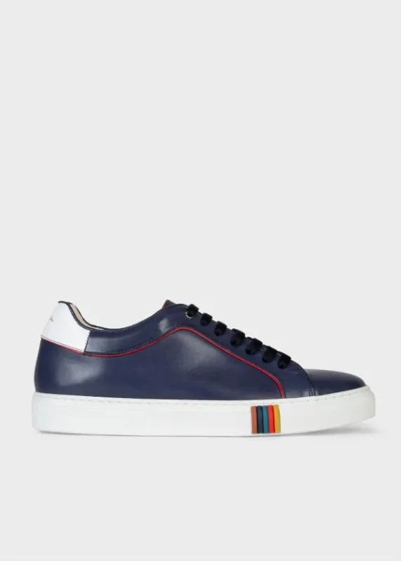 Mens 039Basso039 Sneakers With Red Trim Paul Smith Sneakers