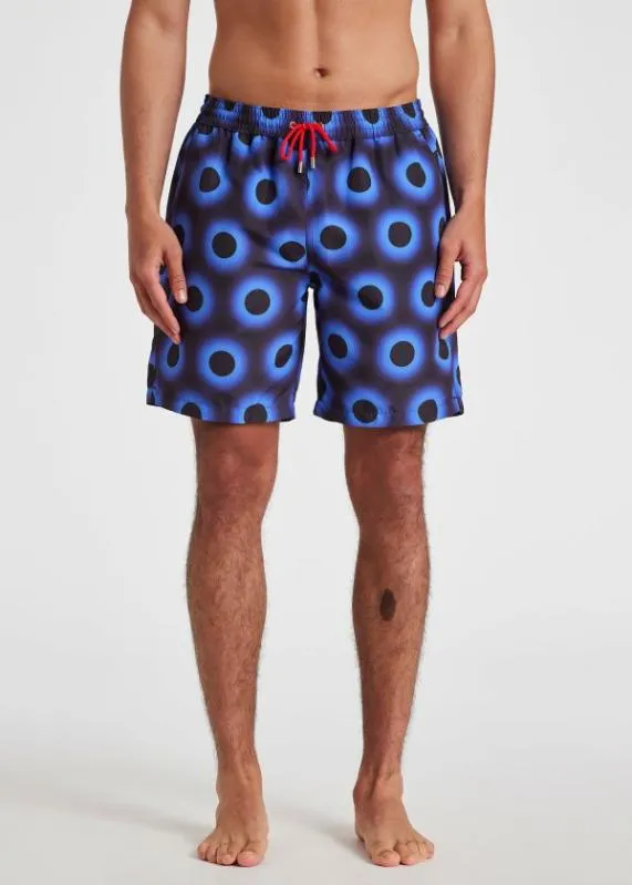 Mens 039Glow Polka039 Long Swim Shorts Paul Smith Swimwear Mens 039Glow Polka039 Long Swim Shorts Paul Smith Swimwear