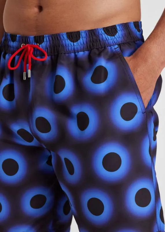 Mens 039Glow Polka039 Long Swim Shorts Paul Smith Swimwear Mens 039Glow Polka039 Long Swim Shorts Paul Smith Swimwear