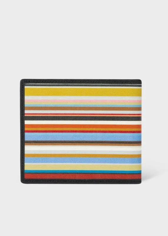 Mens 039Signature Stripe039 Billfold Wallet Paul Smith Wallets Mens 039Signature Stripe039 Billfold Wallet Paul Smith Wallets