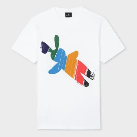 Mens 039Stripe Rabbit039 Organic Cotton TShirt Paul Smith TShirts Mens 039Stripe Rabbit039 Organic Cotton TShirt Paul Smith TShirts