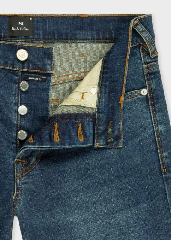 Mens 118oz 039Crosshatch Stretch039 Jeans Paul Smith Jeans