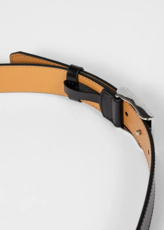 Mens Belt With 039Shadow Stripe039 Buckle Paul Smith Belts Mens Belt With 039Shadow Stripe039 Buckle Paul Smith Belts