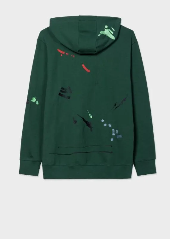 Mens Cotton 039Ink Marks039 Hoodie Paul Smith Sweatshirts and Hoodies Mens Cotton 039Ink Marks039 Hoodie Paul Smith Sweatshirts and Hoodies