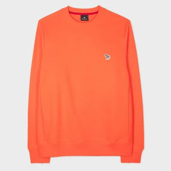 Mens Cotton Embroidered Zebra Logo Sweatshirt Paul Smith Sweatshirts and Hoodies Mens Cotton Embroidered Zebra Logo Sweatshirt Paul Smith Sweatshirts and Hoodies