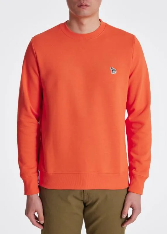 Mens Cotton Embroidered Zebra Logo Sweatshirt Paul Smith Sweatshirts and Hoodies Mens Cotton Embroidered Zebra Logo Sweatshirt Paul Smith Sweatshirts and Hoodies