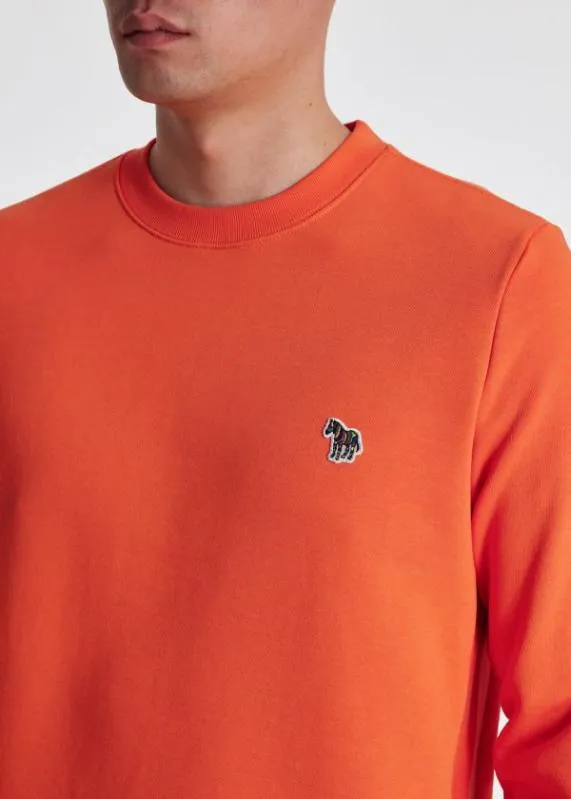 Mens Cotton Embroidered Zebra Logo Sweatshirt Paul Smith Sweatshirts and Hoodies Mens Cotton Embroidered Zebra Logo Sweatshirt Paul Smith Sweatshirts and Hoodies
