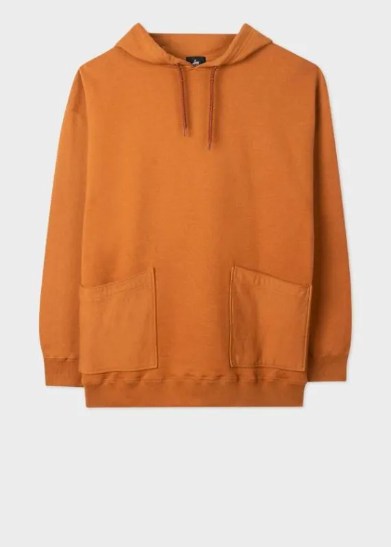 Mens Cotton Red Ear Hoodie Paul Smith Sweatshirts and Hoodies