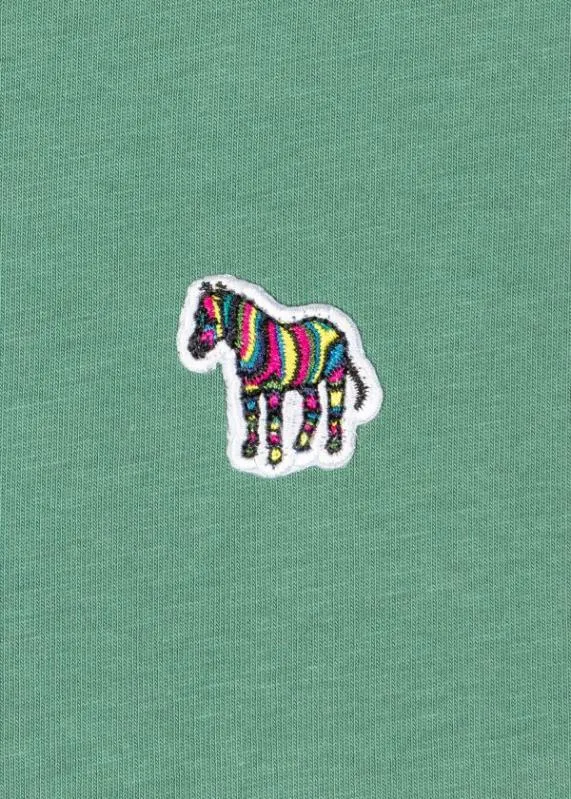 Mens Cotton Zebra Logo TShirt Paul Smith TShirts Mens Cotton Zebra Logo TShirt Paul Smith TShirts