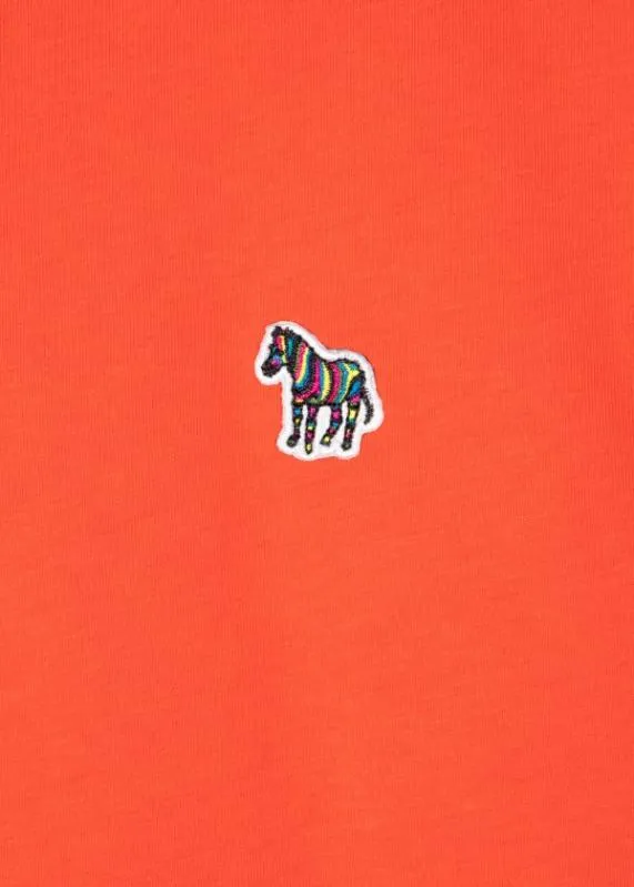Mens Cotton Zebra Logo TShirt Paul Smith TShirts Mens Cotton Zebra Logo TShirt Paul Smith TShirts