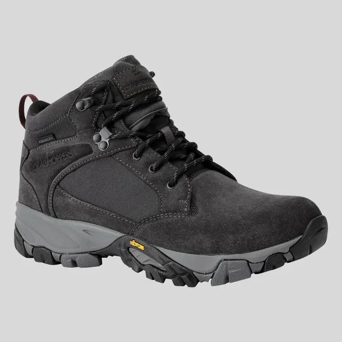 MensEquipment Walking Boots Craghoppers Salado Mid Boot Dark Grey