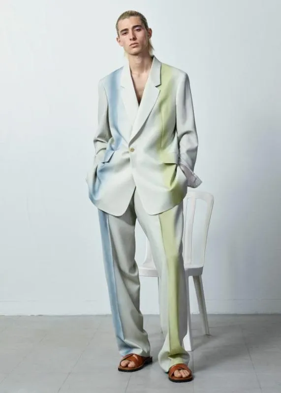 Mens Fade Stripe Wool DoubleBreasted SuitFade Stripe Print Wool BlazerFade Stripe Print Pants Paul Smith Suits Mens Fade Stripe Wool DoubleBreasted SuitFade Stripe Print Wool BlazerFade Stripe Print Pants Paul Smith Suits