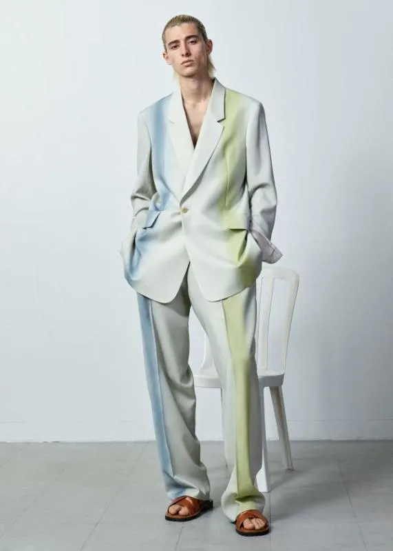 Mens Fade Stripe Wool DoubleBreasted SuitFade Stripe Print Wool BlazerFade Stripe Print Pants Paul Smith Suits Mens Fade Stripe Wool DoubleBreasted SuitFade Stripe Print Wool BlazerFade Stripe Print Pants Paul Smith Suits