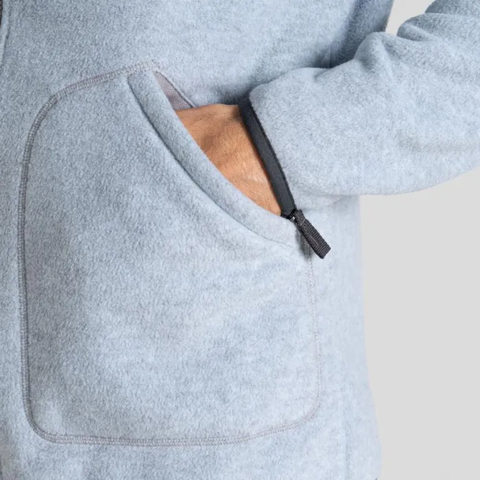 Mens Full Zip Fleece Craghoppers Colm Full Zip Fleece Soft Grey Marl Mens Full Zip Fleece Craghoppers Colm Full Zip Fleece Soft Grey Marl