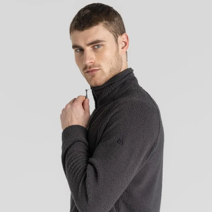 Mens Full Zip Fleece Craghoppers Karlton Full Zip Fleece Black Pepper Mens Full Zip Fleece Craghoppers Karlton Full Zip Fleece Black Pepper