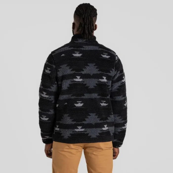 Mens Full Zip Fleece Craghoppers Nibo Insulating Jacket Dark Iron Print Mens Full Zip Fleece Craghoppers Nibo Insulating Jacket Dark Iron Print