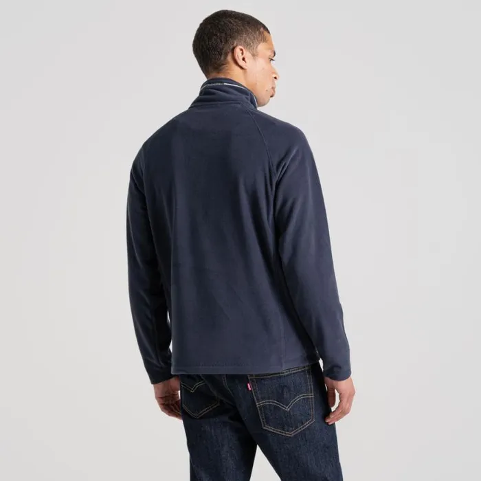 Mens Half Zip Fleece Craghoppers Corey VI Half Zip Fleece Dark Navy Blue Navy Marl Mens Half Zip Fleece Craghoppers Corey VI Half Zip Fleece Dark Navy Blue Navy Marl