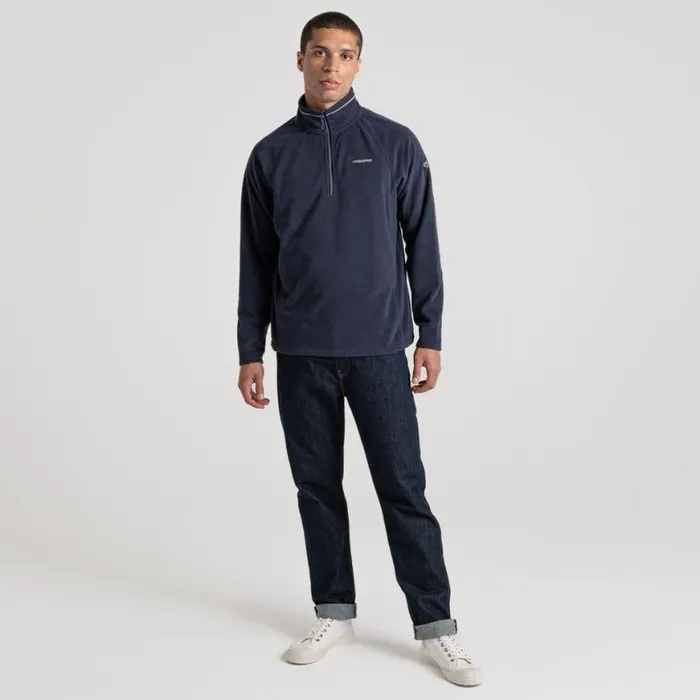 Mens Half Zip Fleece Craghoppers Corey VI Half Zip Fleece Dark Navy Blue Navy Marl Mens Half Zip Fleece Craghoppers Corey VI Half Zip Fleece Dark Navy Blue Navy Marl
