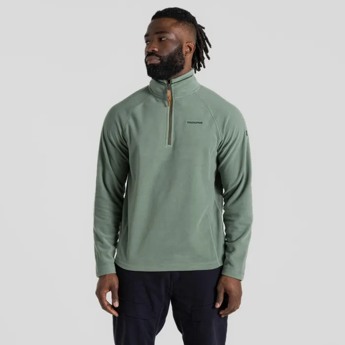 Mens Half Zip Fleece Craghoppers National Trust Corey II Half Zip Fleece Laurel Green Mens Half Zip Fleece Craghoppers National Trust Corey II Half Zip Fleece Laurel Green