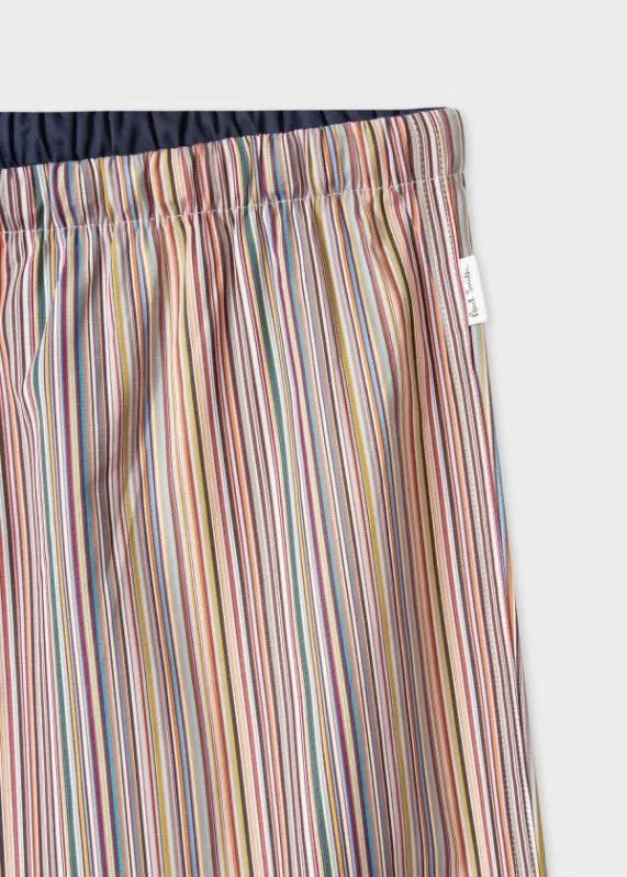 MensHome 039Signature Stripe039 Pyjama Bottoms Paul Smith Nightwear