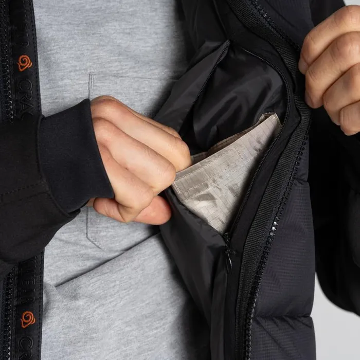 Mens Insulated Jackets Craghoppers Castleford Hybrid Workwear Jacket Black Mens Insulated Jackets Craghoppers Castleford Hybrid Workwear Jacket Black