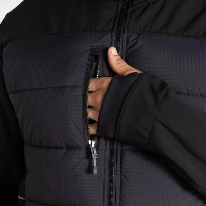 Mens Insulated Jackets Craghoppers Castleford Hybrid Workwear Jacket Black Mens Insulated Jackets Craghoppers Castleford Hybrid Workwear Jacket Black