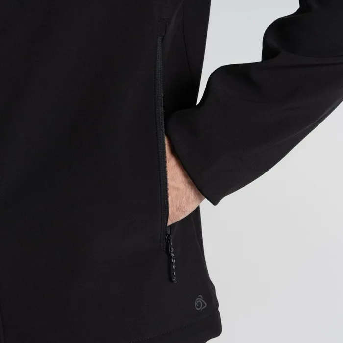 Mens Insulated Jackets Craghoppers Expert Basecamp Softshell Jacket Black Mens Insulated Jackets Craghoppers Expert Basecamp Softshell Jacket Black