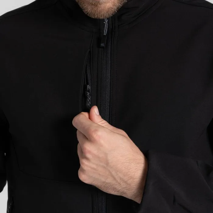 Mens Insulated Jackets Craghoppers Expert Basecamp Softshell Jacket Black Mens Insulated Jackets Craghoppers Expert Basecamp Softshell Jacket Black