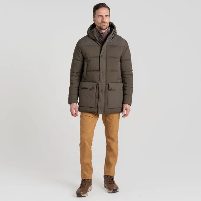 Mens Insulated Jackets Craghoppers Flynn Insulating Hooded Jacket Woodland Green Mens Insulated Jackets Craghoppers Flynn Insulating Hooded Jacket Woodland Green