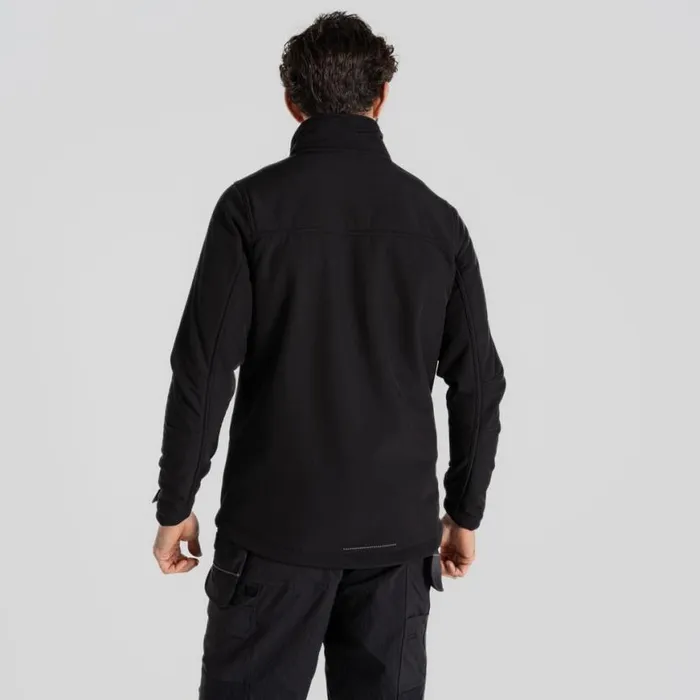Mens Insulated Jackets Craghoppers Whitby Softshell Workwear Jacket Black Mens Insulated Jackets Craghoppers Whitby Softshell Workwear Jacket Black