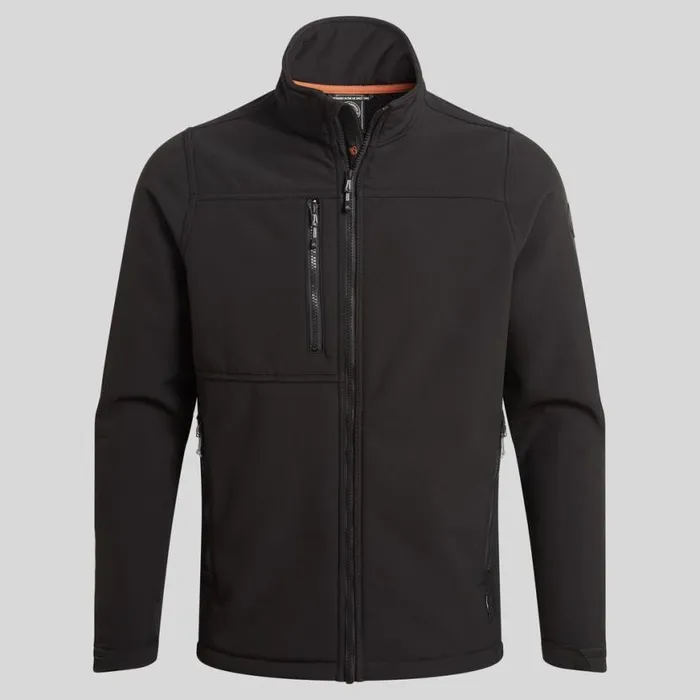 Mens Insulated Jackets Craghoppers Whitby Softshell Workwear Jacket Black Mens Insulated Jackets Craghoppers Whitby Softshell Workwear Jacket Black