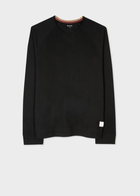 Mens Jersey Cotton LongSleeve Lounge Top Paul Smith Loungewear