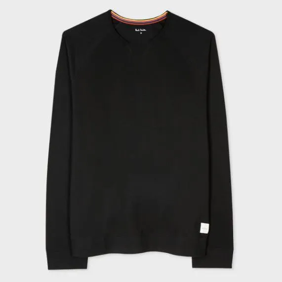 Mens Jersey Cotton LongSleeve Lounge Top Paul Smith Loungewear