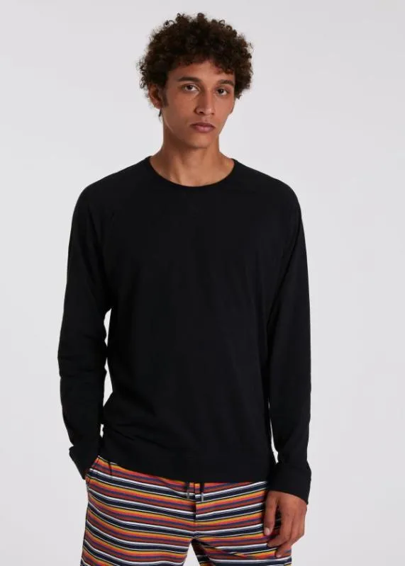 Mens Jersey Cotton LongSleeve Lounge Top Paul Smith Loungewear
