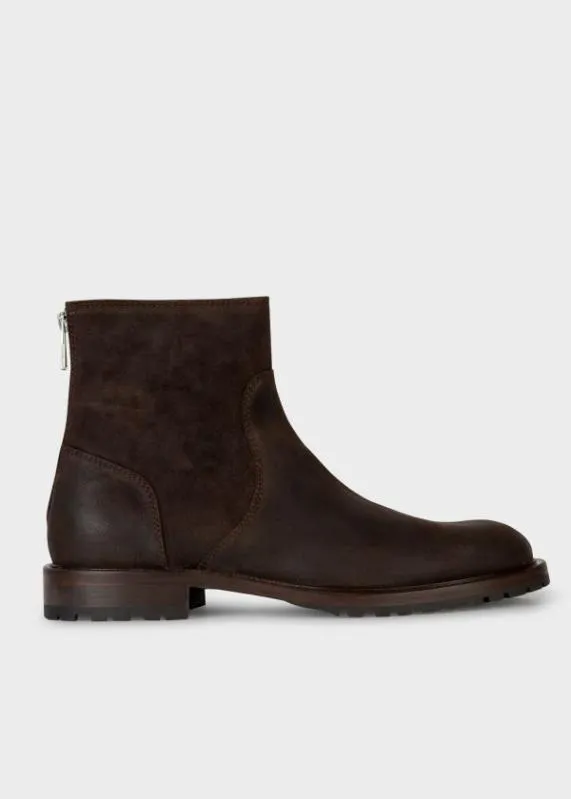 Mens Leather 039Falk039 Boots Paul Smith Boots