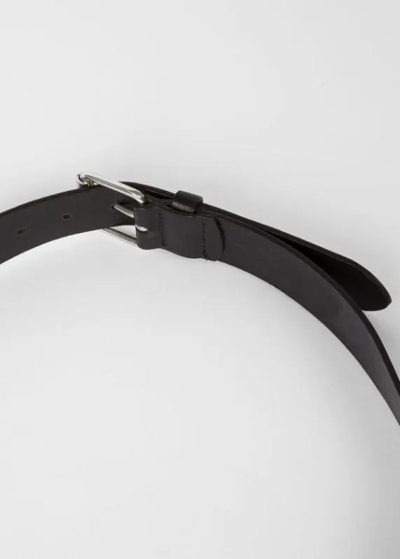 Mens Leather Belt With 039Signature Stripe039 Roller Paul Smith Belts Mens Leather Belt With 039Signature Stripe039 Roller Paul Smith Belts