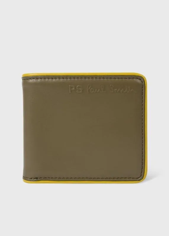 Mens Leather Billfold Wallet Paul Smith Monogrammed Gifts