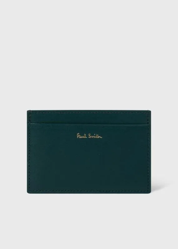 Mens Leather Credit Card Holder Paul Smith Monogrammed Gifts