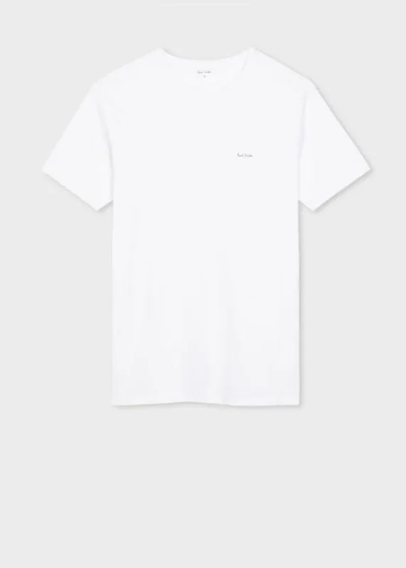 Mens Logo Cotton Lounge TShirts Three Pack Paul Smith Loungewear Mens Logo Cotton Lounge TShirts Three Pack Paul Smith Loungewear