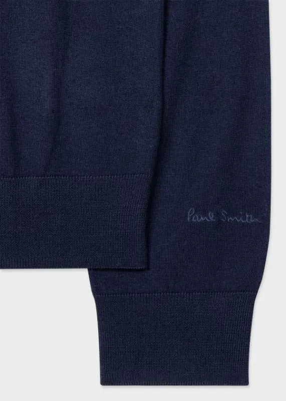 Mens Merino 039Signature Stripe039 Collar Sweater Paul Smith Sweaters Mens Merino 039Signature Stripe039 Collar Sweater Paul Smith Sweaters