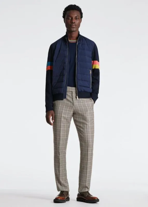 Mens Merino 039Signature Stripe039 Collar Sweater Paul Smith Sweaters Mens Merino 039Signature Stripe039 Collar Sweater Paul Smith Sweaters