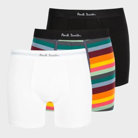 Mens Mixed Boxer Briefs Three Pack Paul Smith Underwear Mens Mixed Boxer Briefs Three Pack Paul Smith Underwear