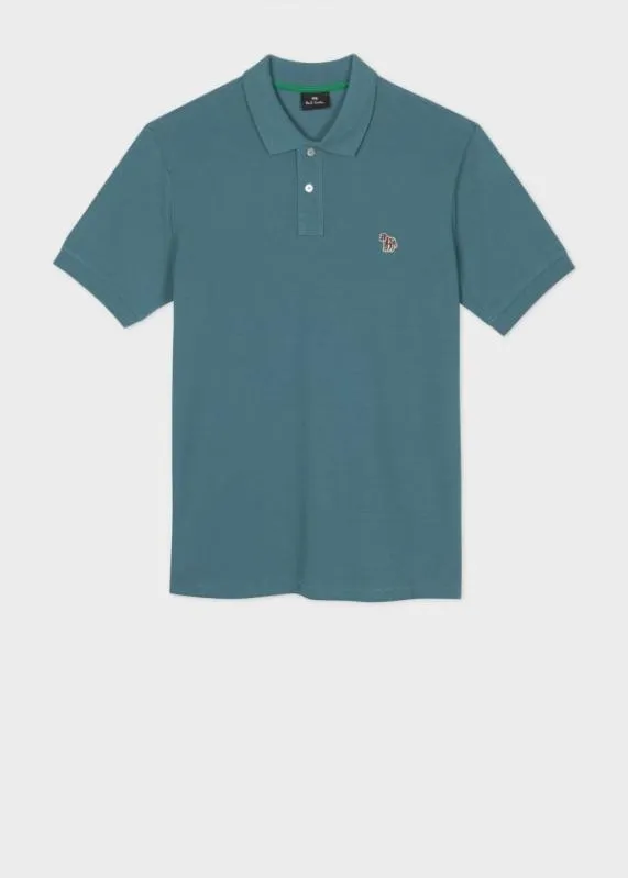 Mens Organic Cotton Zebra Polo Shirt Paul Smith Polo Shirts