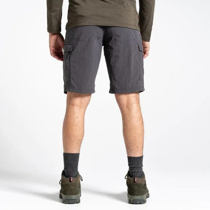 Mens Shorts Craghoppers NosiLife Cargo II Shorts Black Pepper Mens Shorts Craghoppers NosiLife Cargo II Shorts Black Pepper