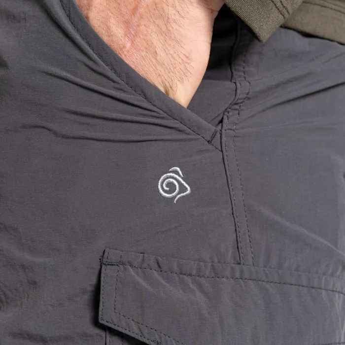 Mens Shorts Craghoppers NosiLife Cargo II Shorts Black Pepper Mens Shorts Craghoppers NosiLife Cargo II Shorts Black Pepper